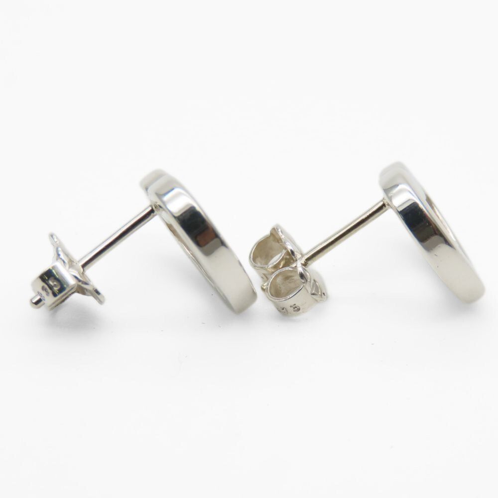 TIFFANY Authentic Silver Heart Earrings - Picture 3 of 11